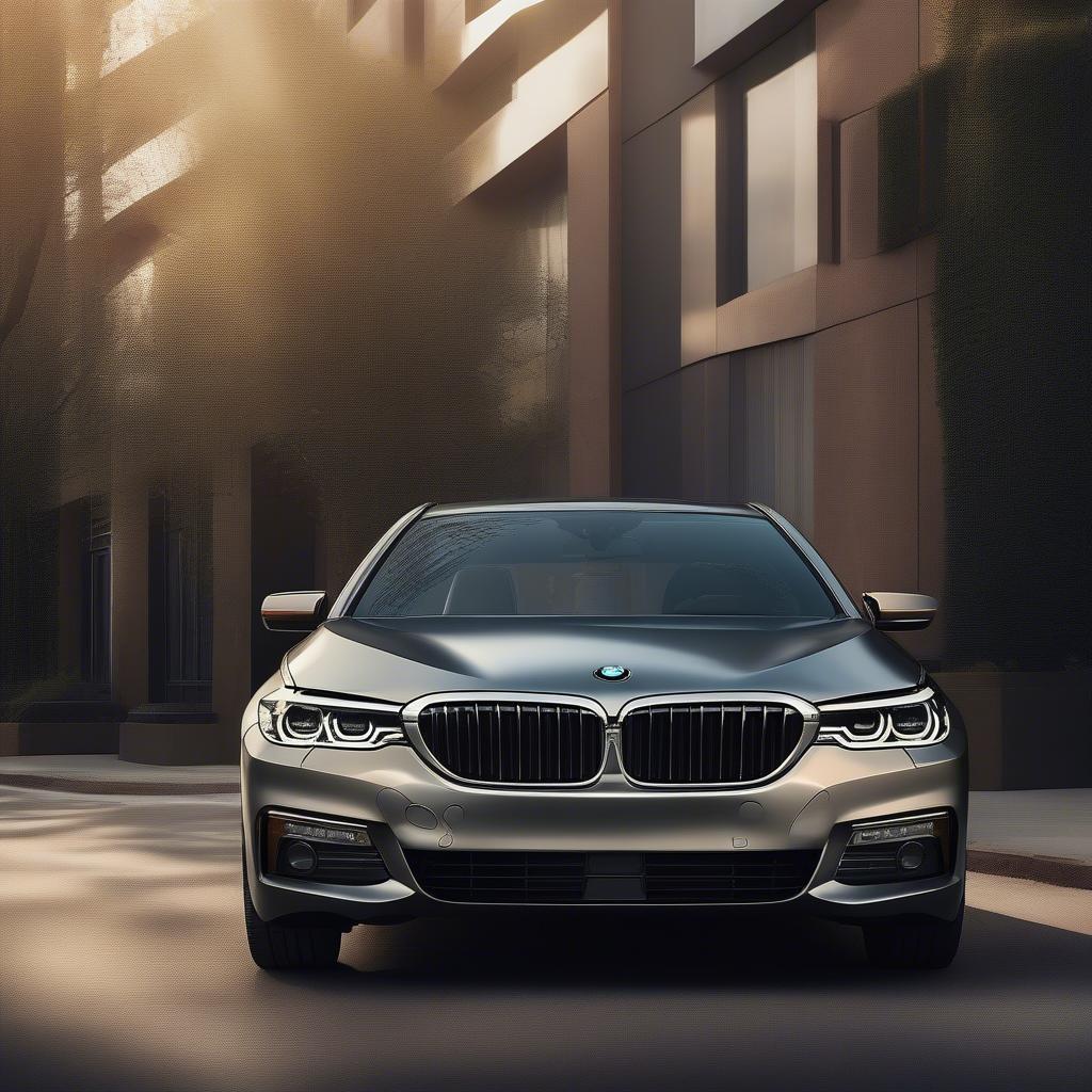 Hình nền BMW 5 Series ngoại thất sang trọng