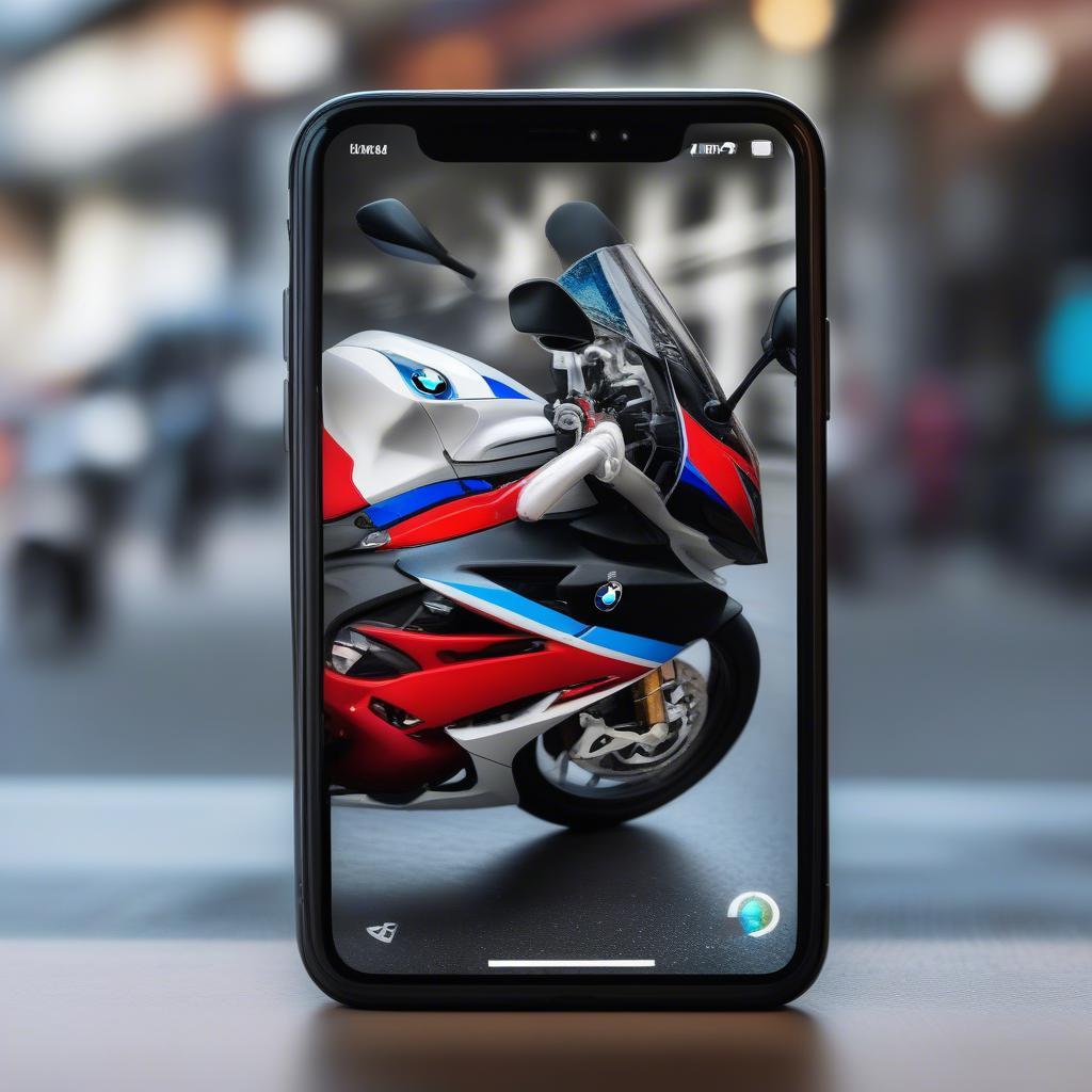 Hình nền BMW S1000RR độ phân giải cao cho iPhone