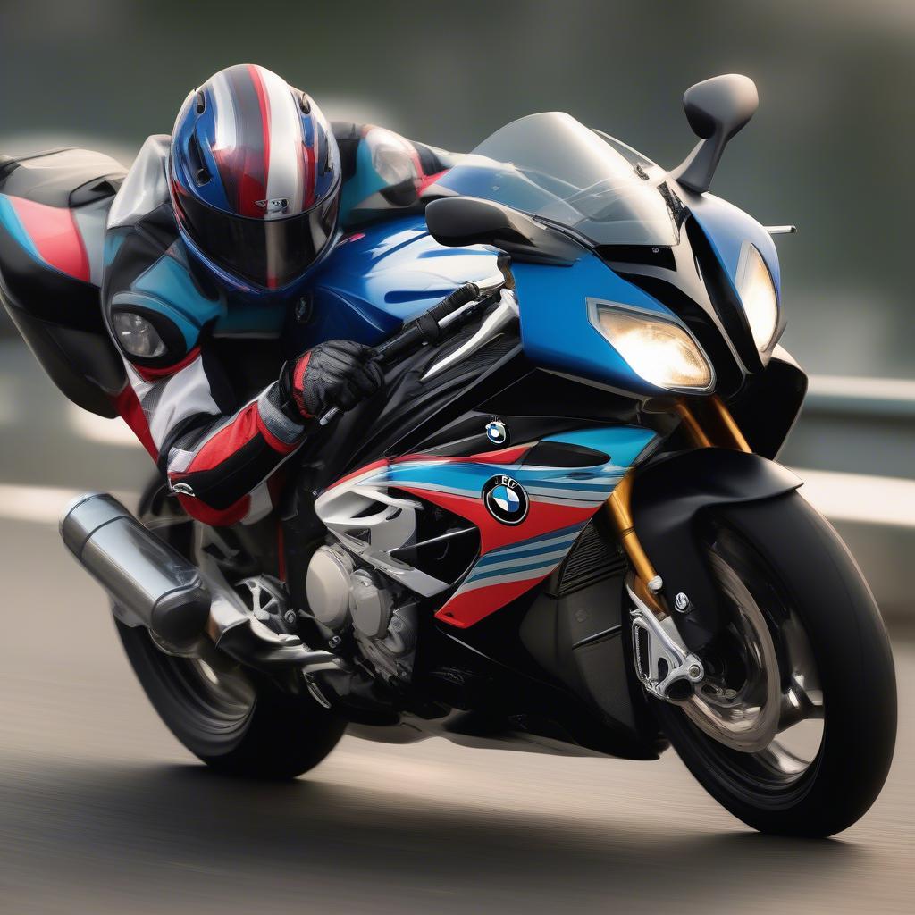 Hình nền moto BMW S1000RR 1600x900 sắc nét