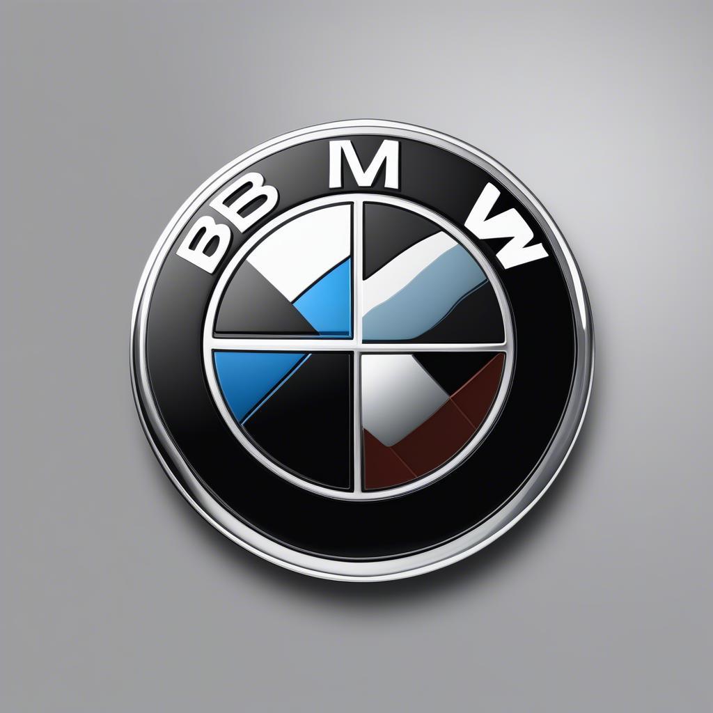 Hoàn thiện logo BMW