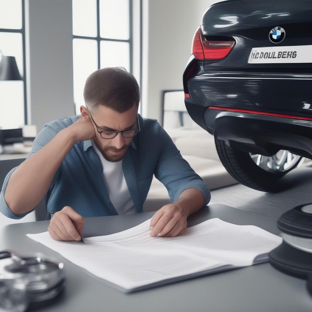 Hủy Dịch Vụ Bảo Vệ Lốp và Vành BMW