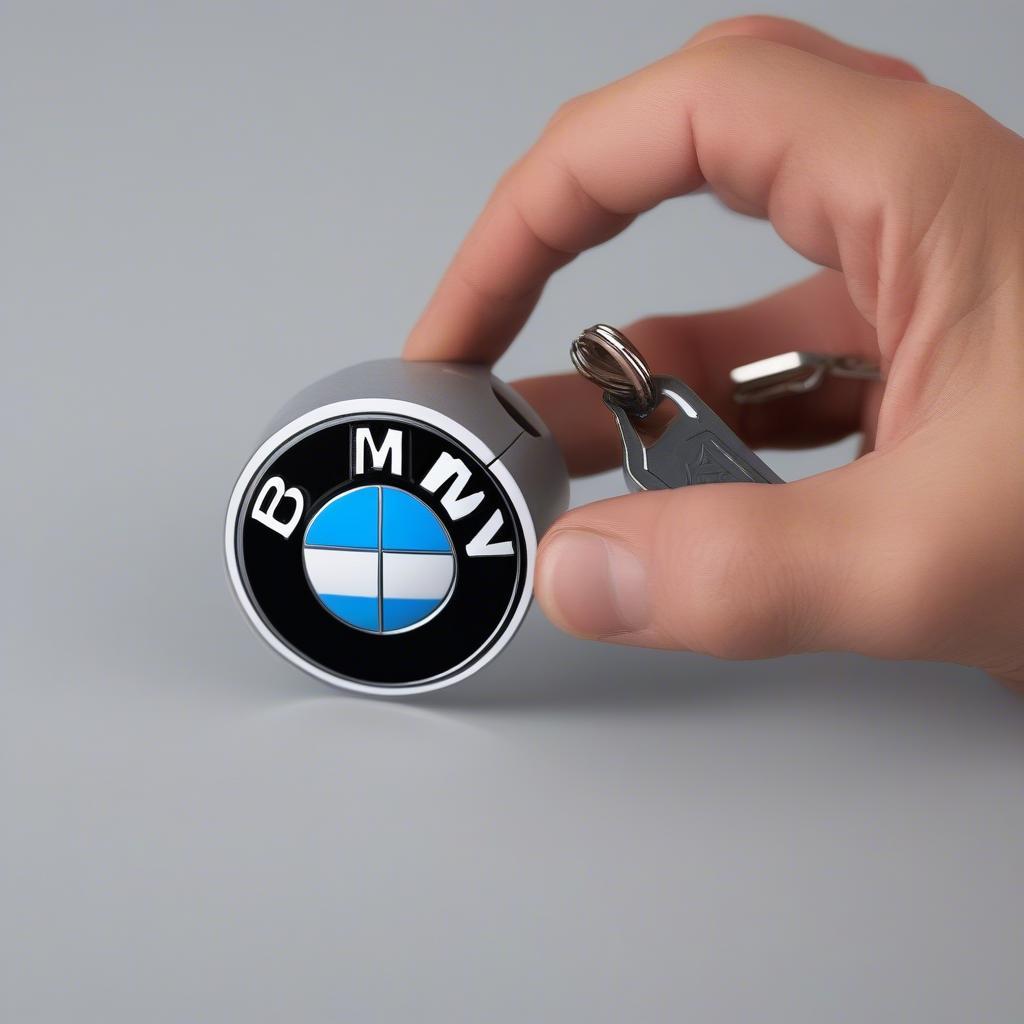 In 3D với BMW Logo