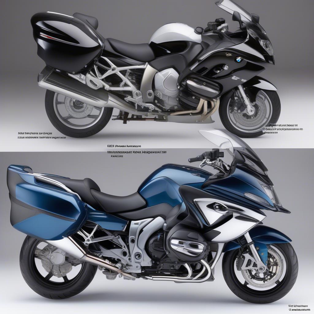 So sánh động cơ Kawasaki 1400GTR và BMW R 1200 RT