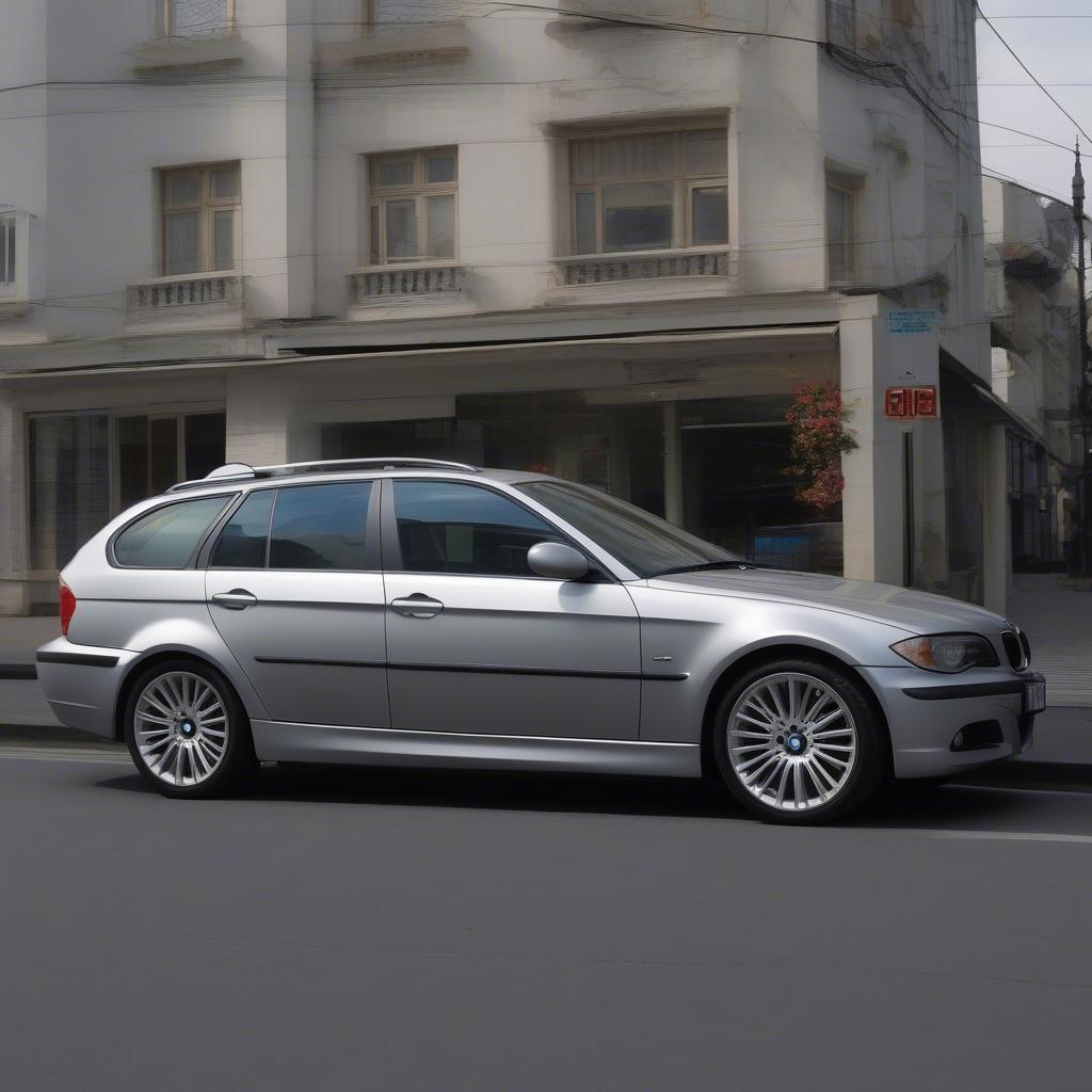 Kích thước ngoại thất BMW 325i 2005