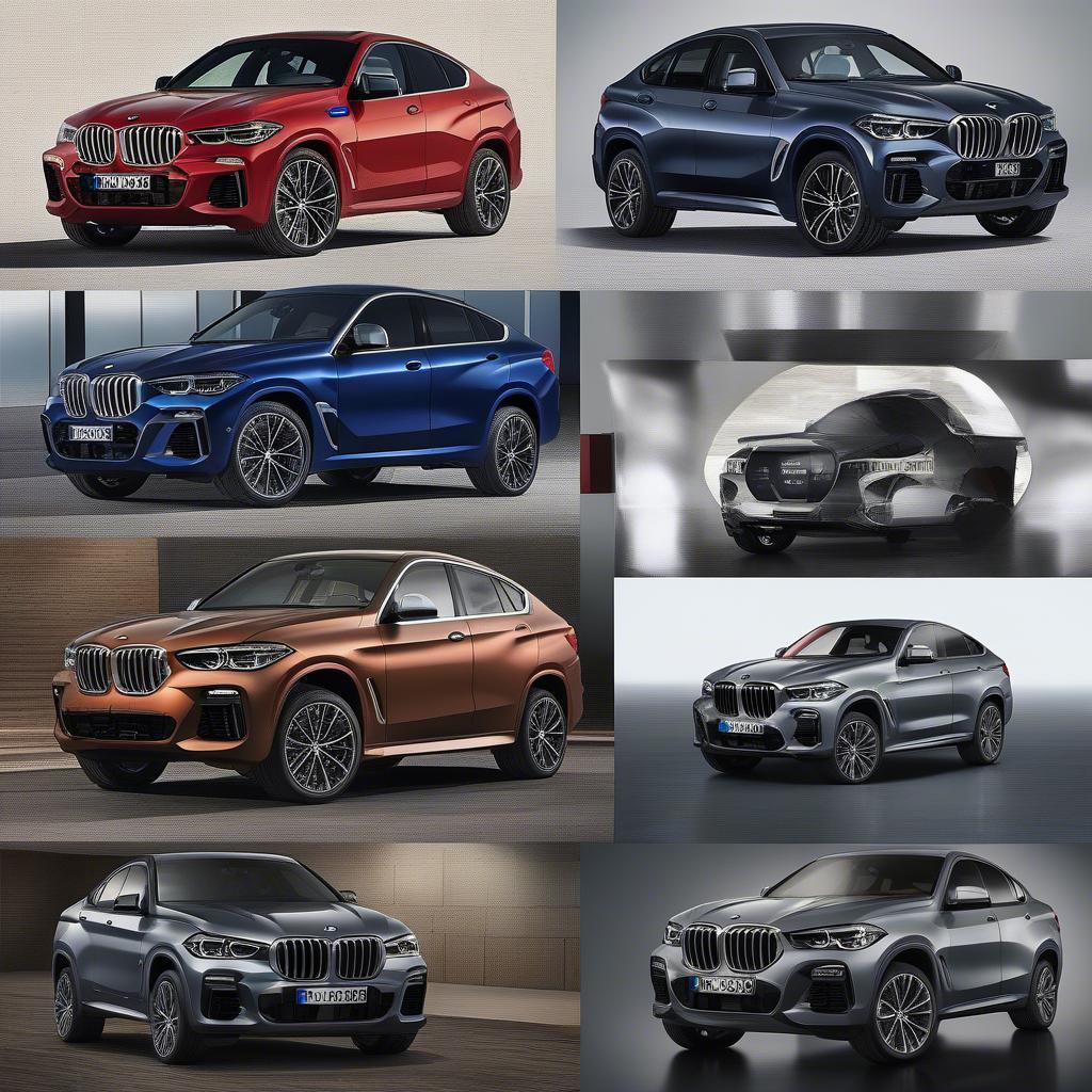 Kích Thước Vành BMW X6 Các Phiên Bản