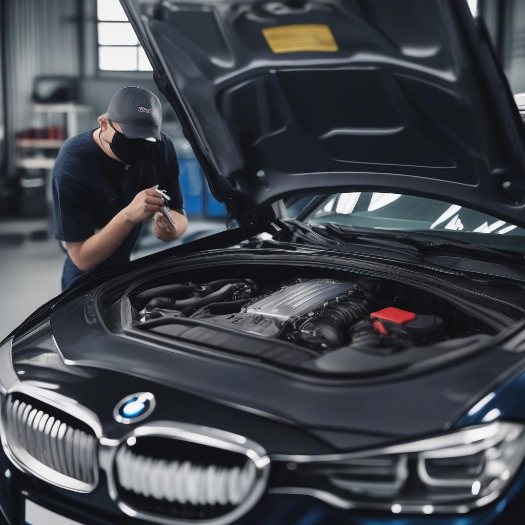 Kiểm tra BMW 318i trước khi mua