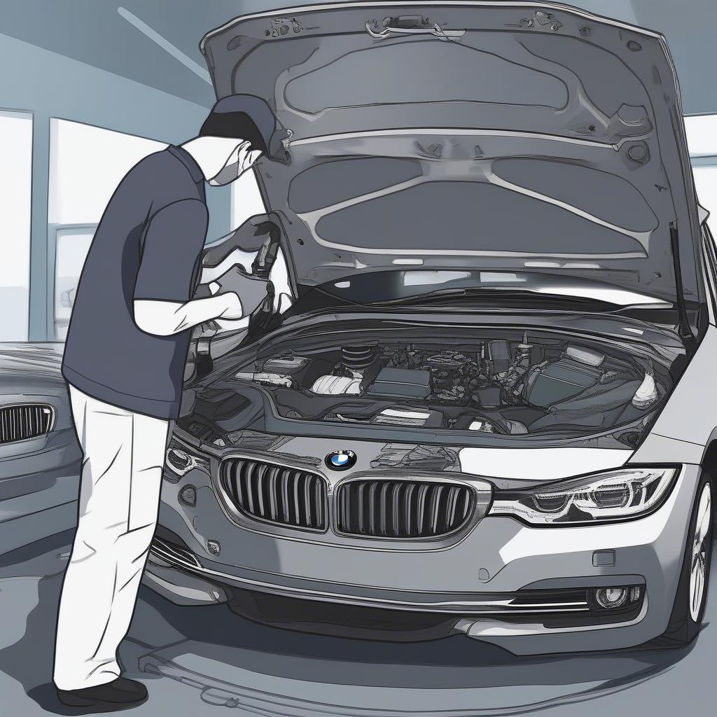 Kiểm tra BMW 320i cũ trước khi mua