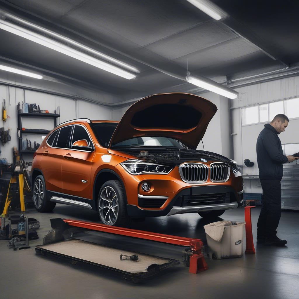 Kiểm tra BMW X1 cũ