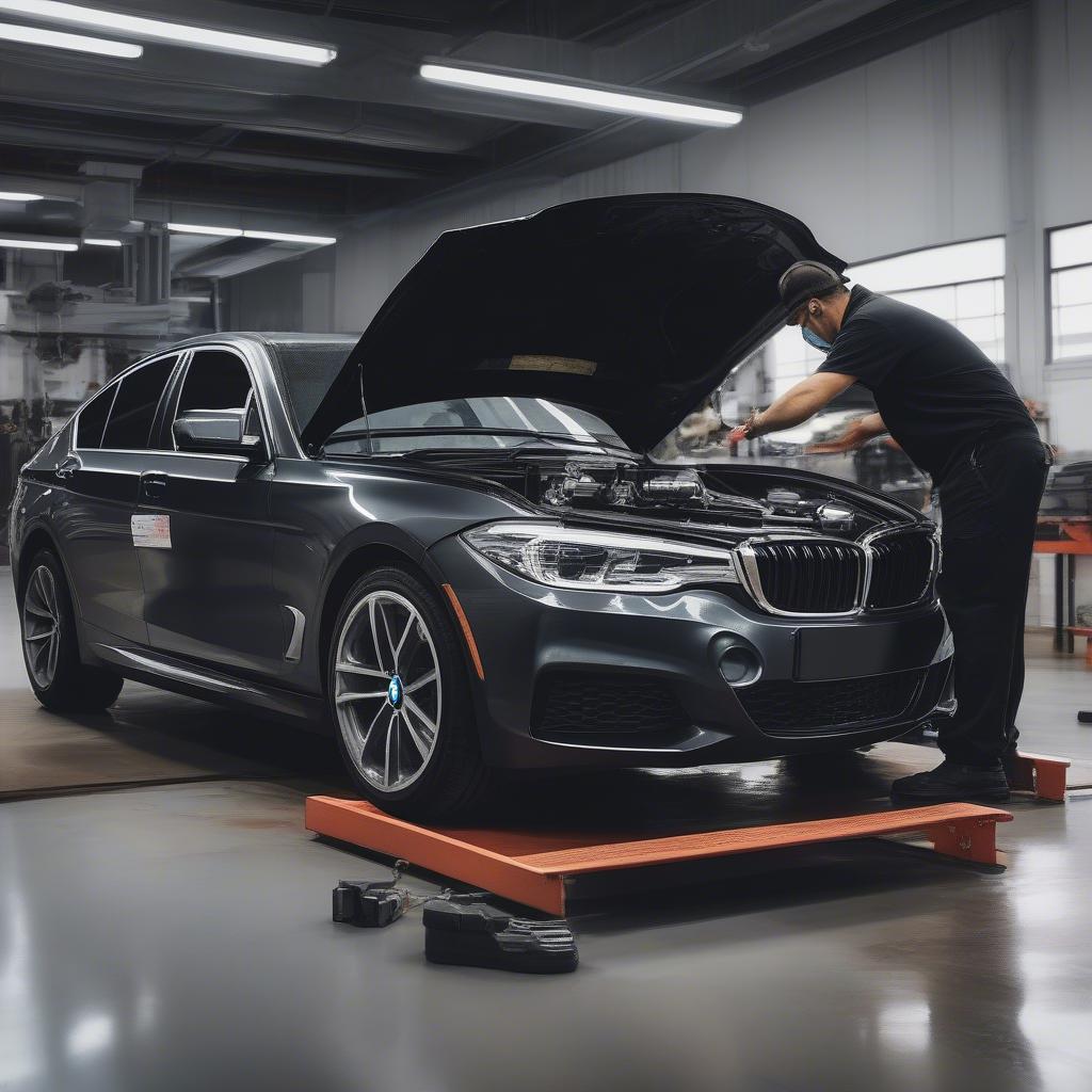 Kiểm tra chất lượng phụ tùng BMW