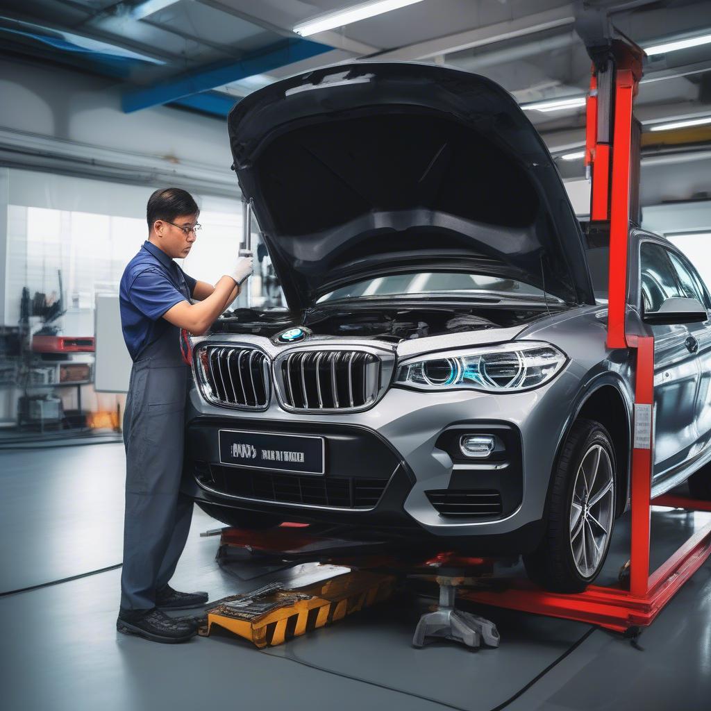 Kiểm tra định kỳ BMW tại BMW Cầu Giấy