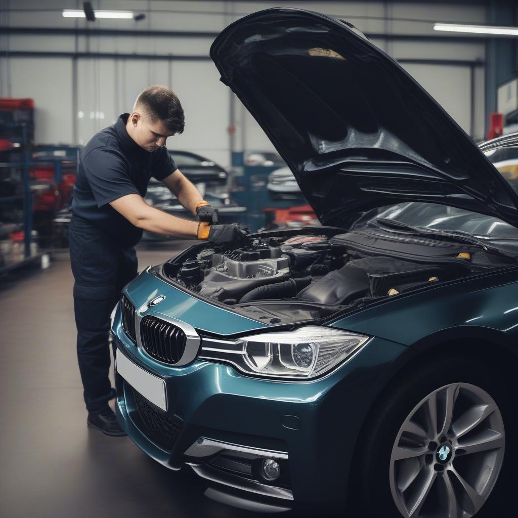 Kiểm Tra Động Cơ BMW 320i