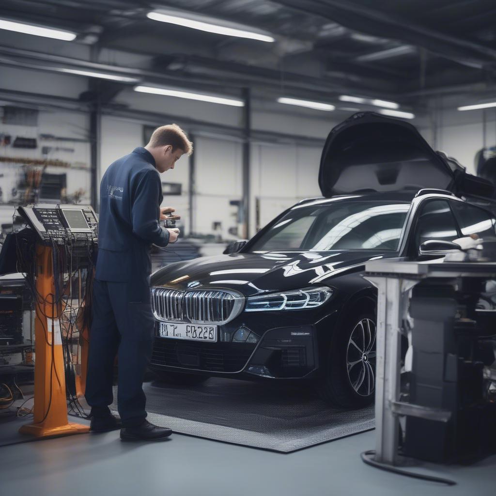 Kiểm tra hệ thống điện BMW