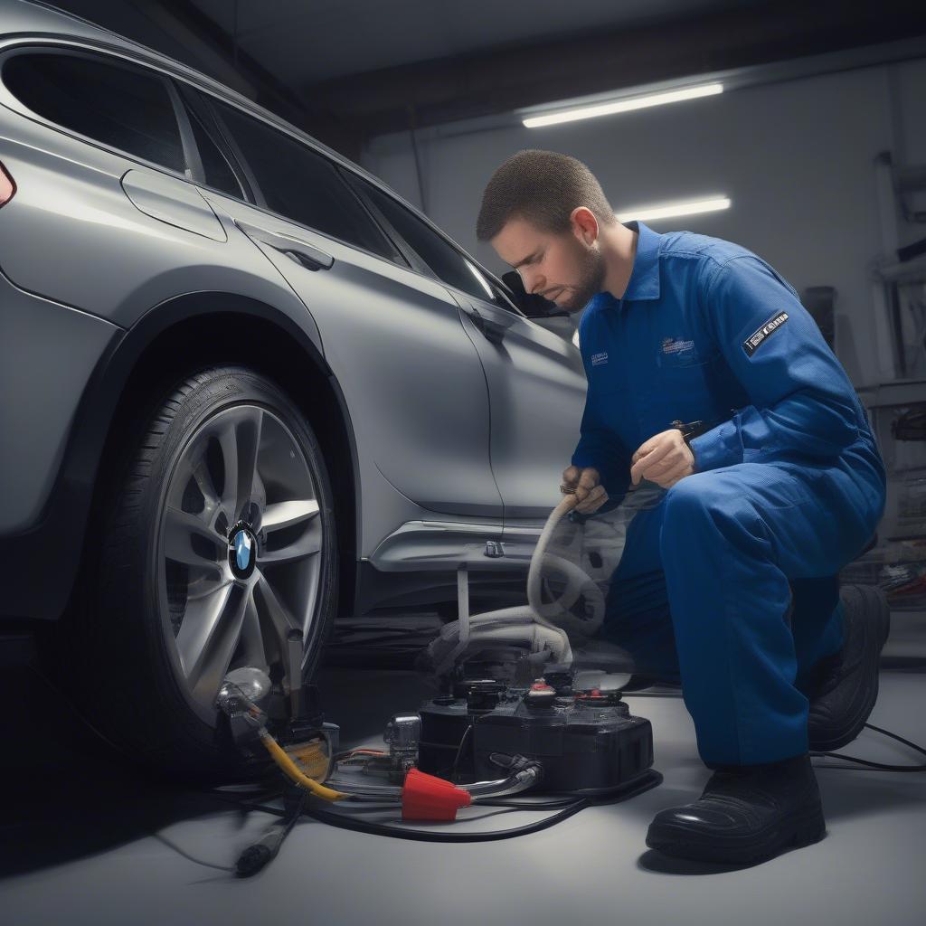 Kiểm tra hệ thống EVAP của BMW