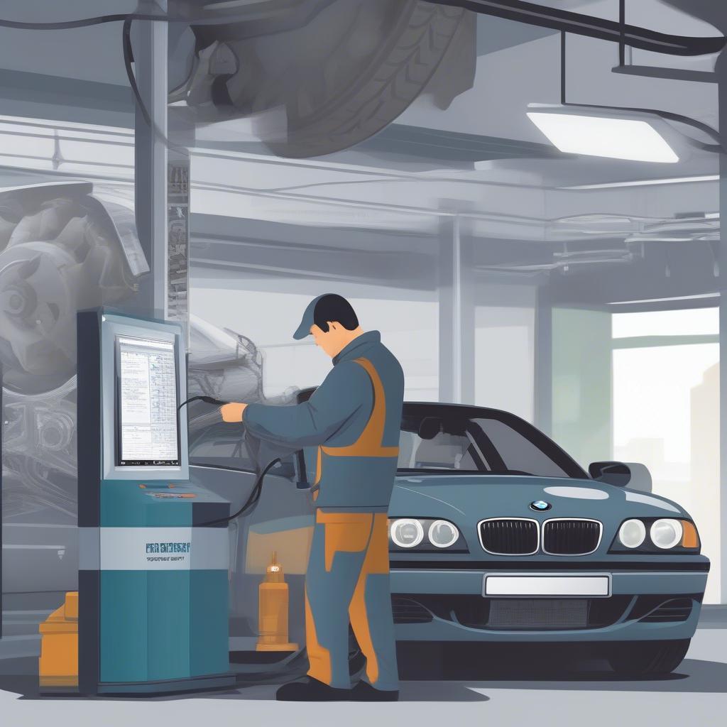 Kiểm tra khí thải BMW E46