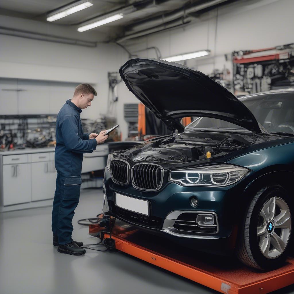 Kiểm tra kỹ thuật BMW cũ