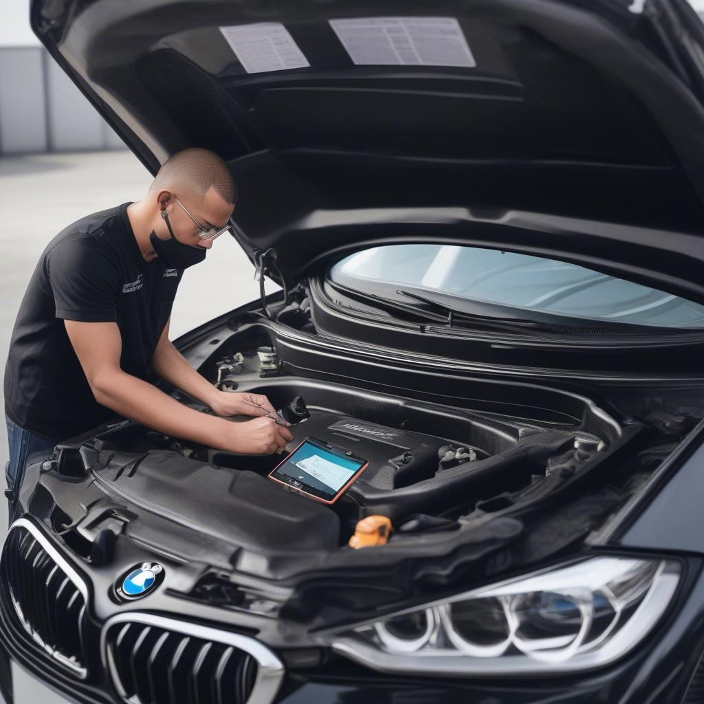 Kiểm Tra Lịch Sử Bảo Dưỡng BMW 320i