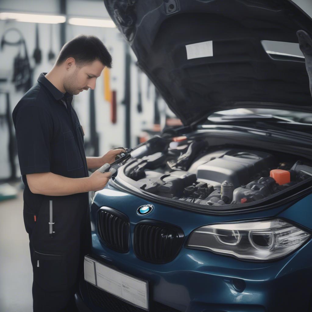 Kiểm Tra Lịch Sử Bảo Dưỡng BMW Đã Qua Sử Dụng