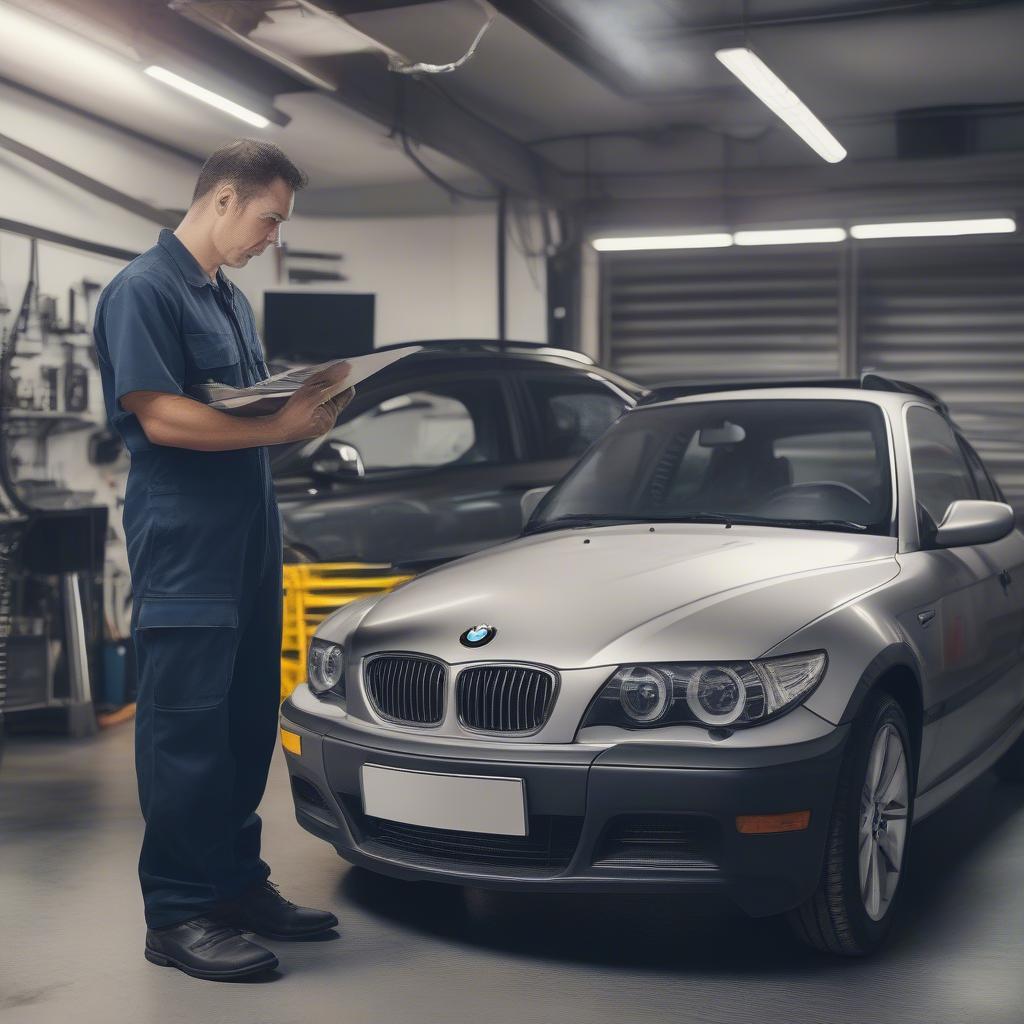 Kiểm tra lịch sử bảo dưỡng BMW cũ