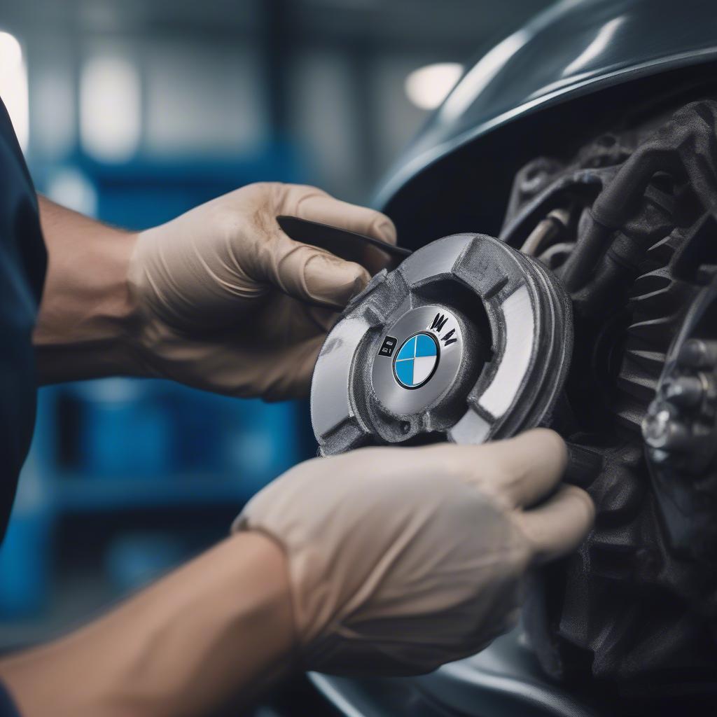 Kiểm tra linh kiện BMW chính hãng