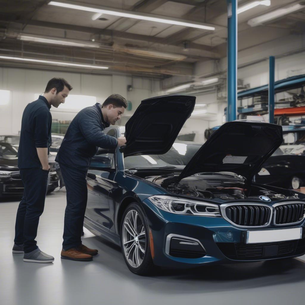 Kiểm tra VIN BMW trước khi mua xe