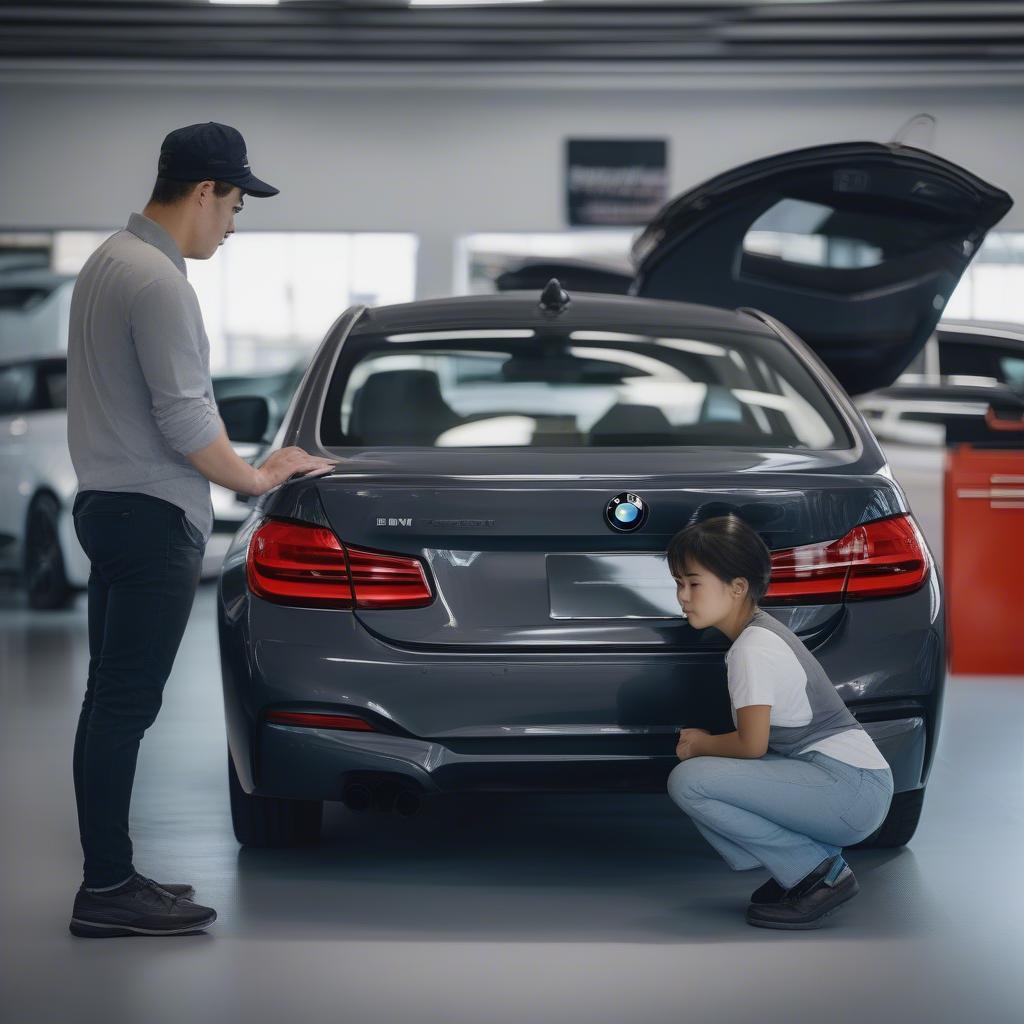 Kiểm tra xe BMW