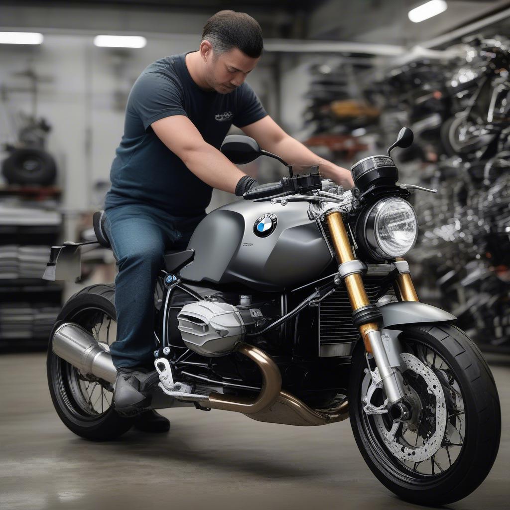 Kiểm tra xe cũ BMW R NineT Urban