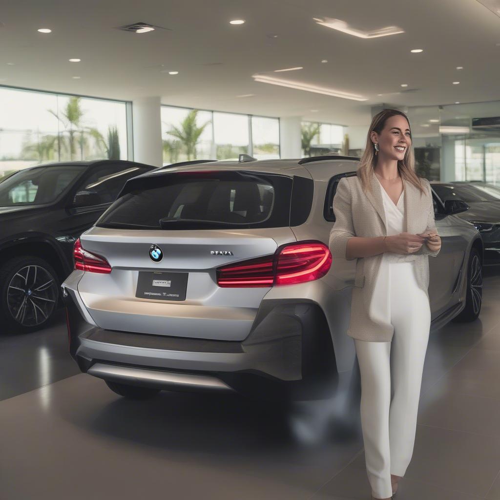 Trải nghiệm lái thử xe BMW tại BMW Aventura dealer