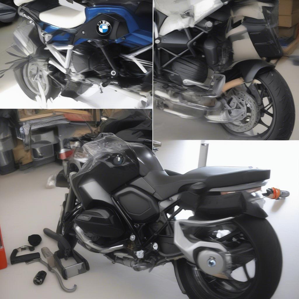 Hướng dẫn lắp đặt crash bars cho BMW Motorrad