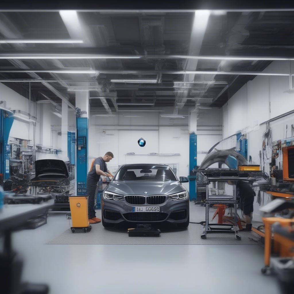 Lắp đặt Dension trên BMW