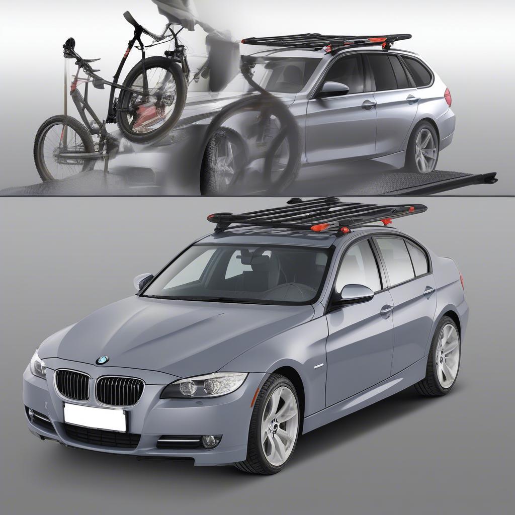 Hướng dẫn lắp đặt giá đỡ xe đạp cho BMW E90