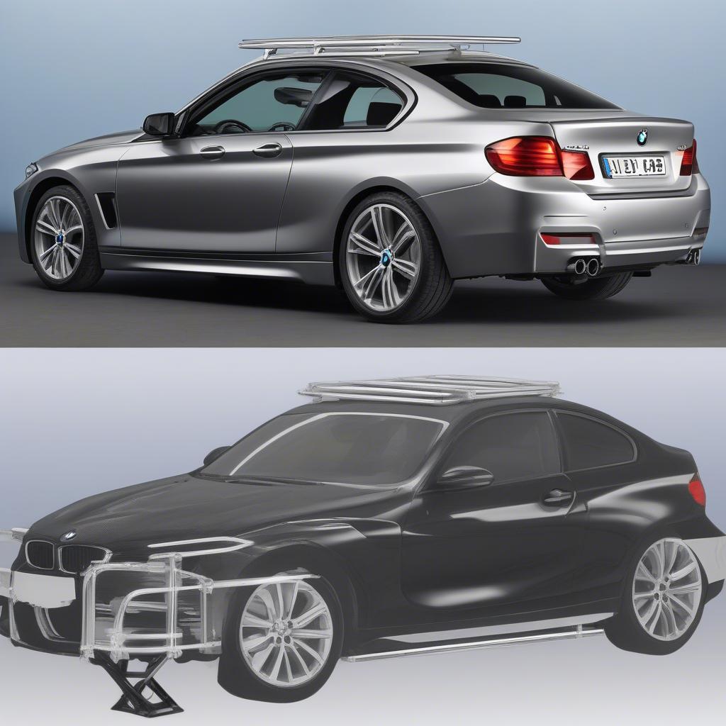 Lắp đặt giá nóc BMW