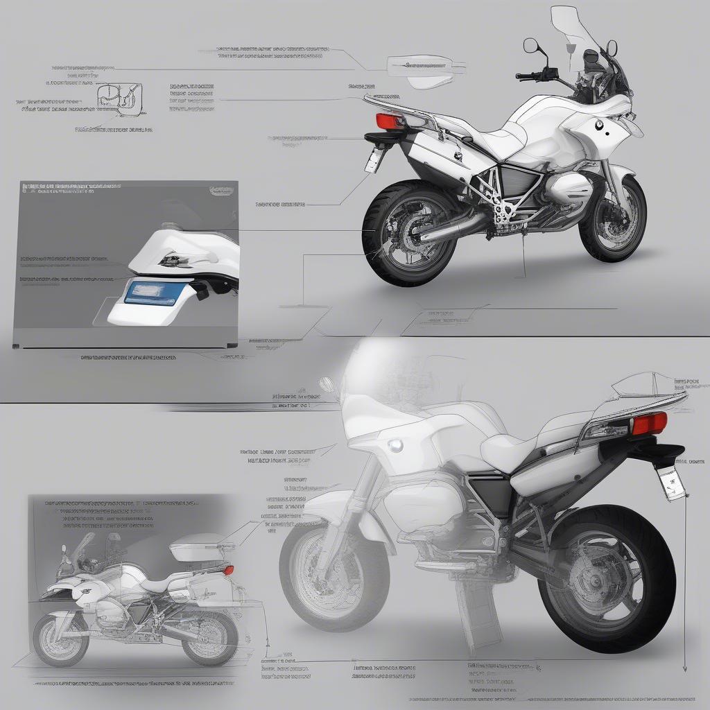 Lắp Đặt Thùng Đồ BMW F800ST