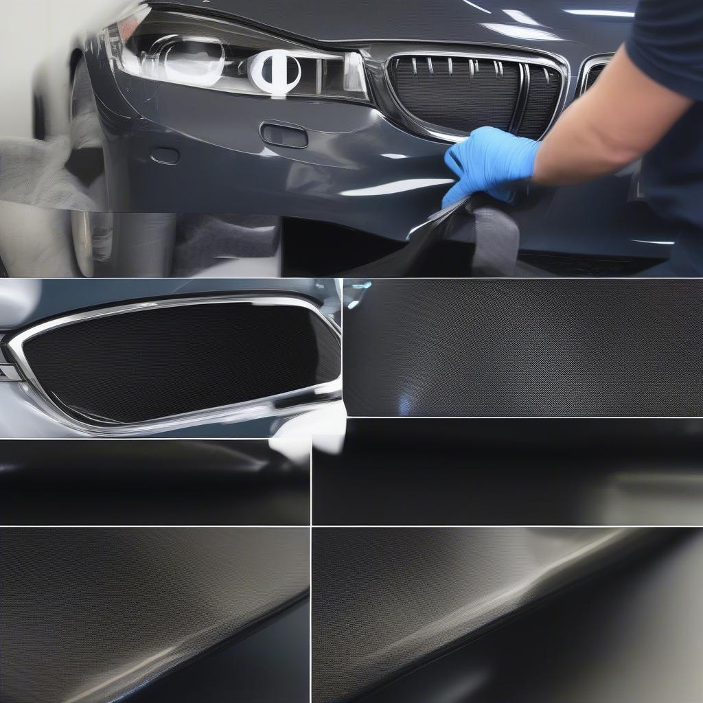 Lắp Đặt Trim Carbon BMW F30