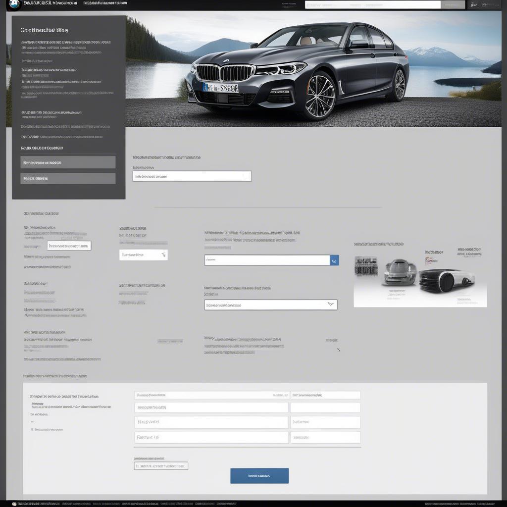 Liên hệ BMW Canada qua website