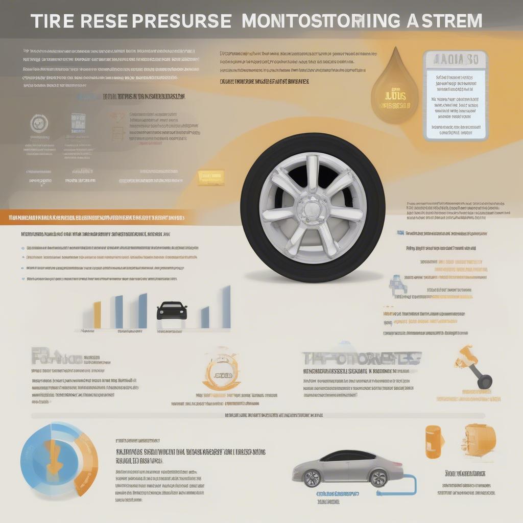 Lợi ích của cảm biến áp suất lốp - Infographic minh họa các lợi ích chính của việc sử dụng cảm biến áp suất lốp, bao gồm an toàn, tiết kiệm nhiên liệu và kéo dài tuổi thọ lốp.