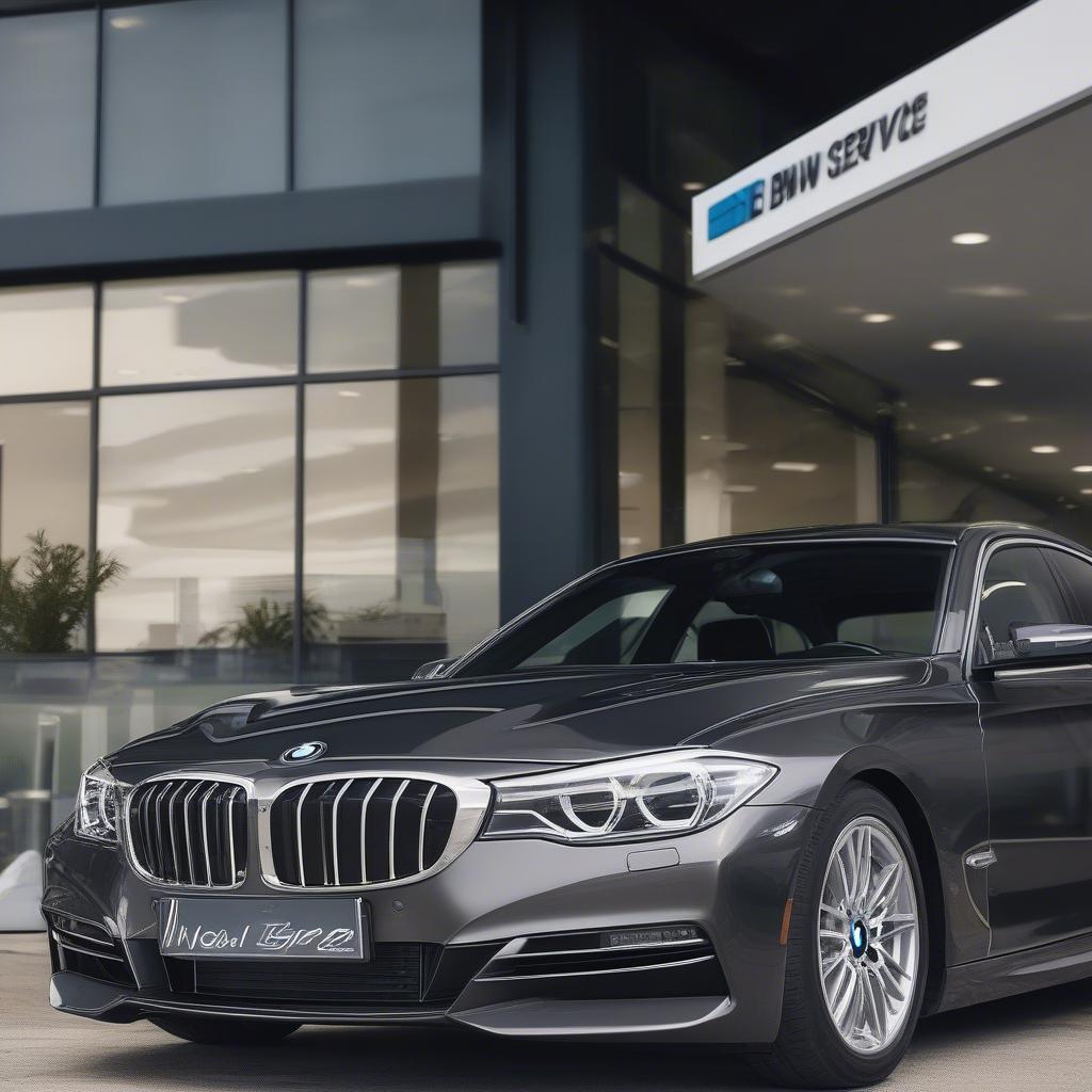 Lợi ích dịch vụ BMW chính hãng - Hình ảnh chiếc BMW sáng bóng sau khi được bảo dưỡng tại đại lý.