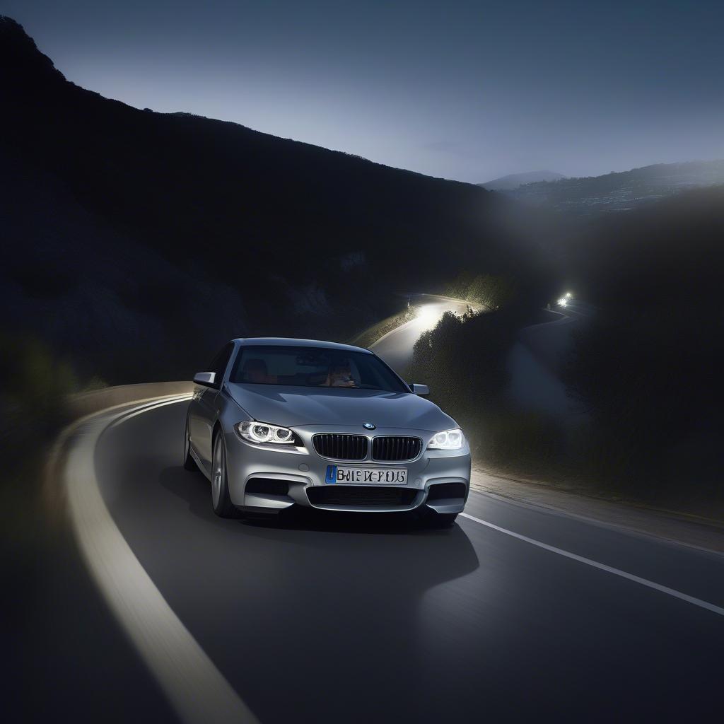 Lợi ích nâng cấp đèn LED Adaptive BMW F10 LCI