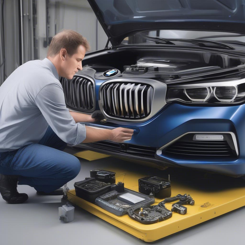 Lưu ý khi nâng cấp BMW vô lăng thêm NBTevo: Lựa chọn đơn vị lắp đặt uy tín và tìm hiểu kỹ về tính năng