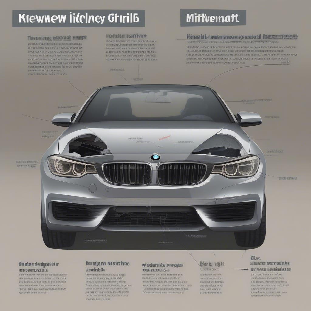 Lưu Ý Khi Tháo Lưới Tản Nhiệt BMW