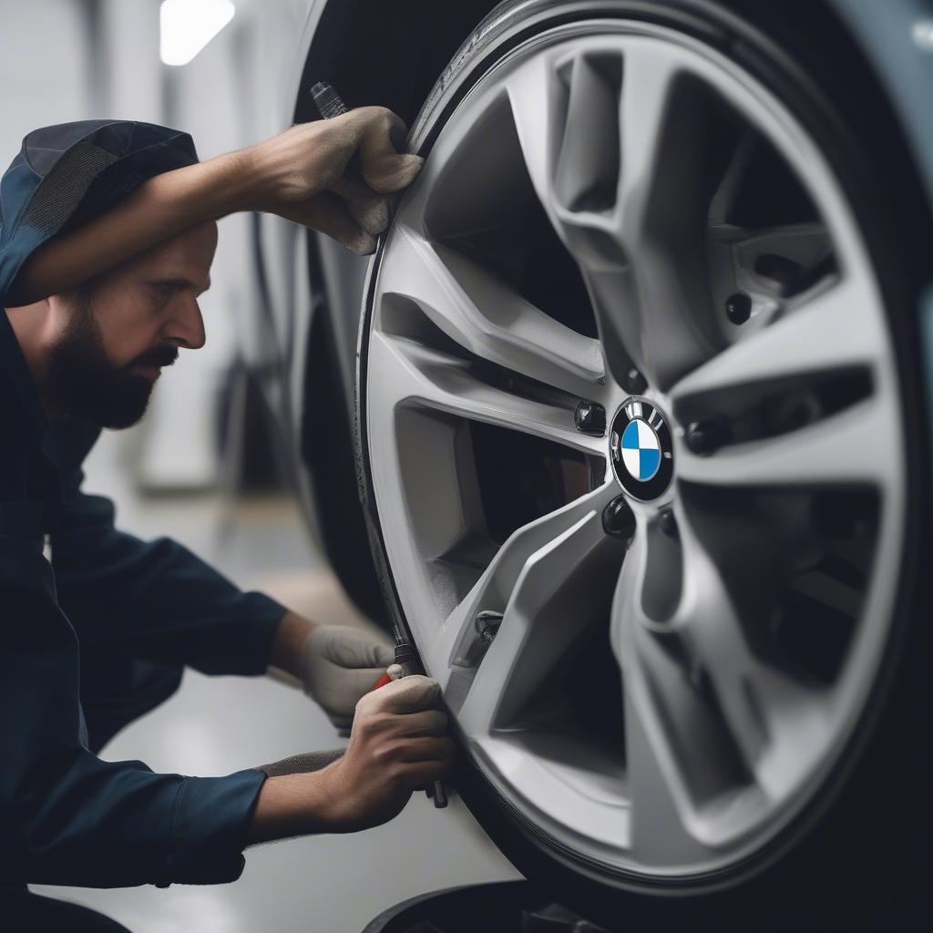 Mâm xe BMW chính hãng đảm bảo chất lượng và an toàn