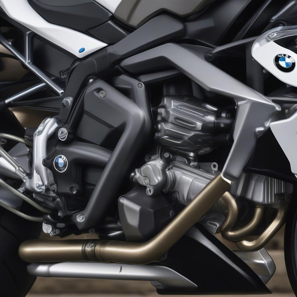 Mỏ cày BMW S1000R bảo vệ