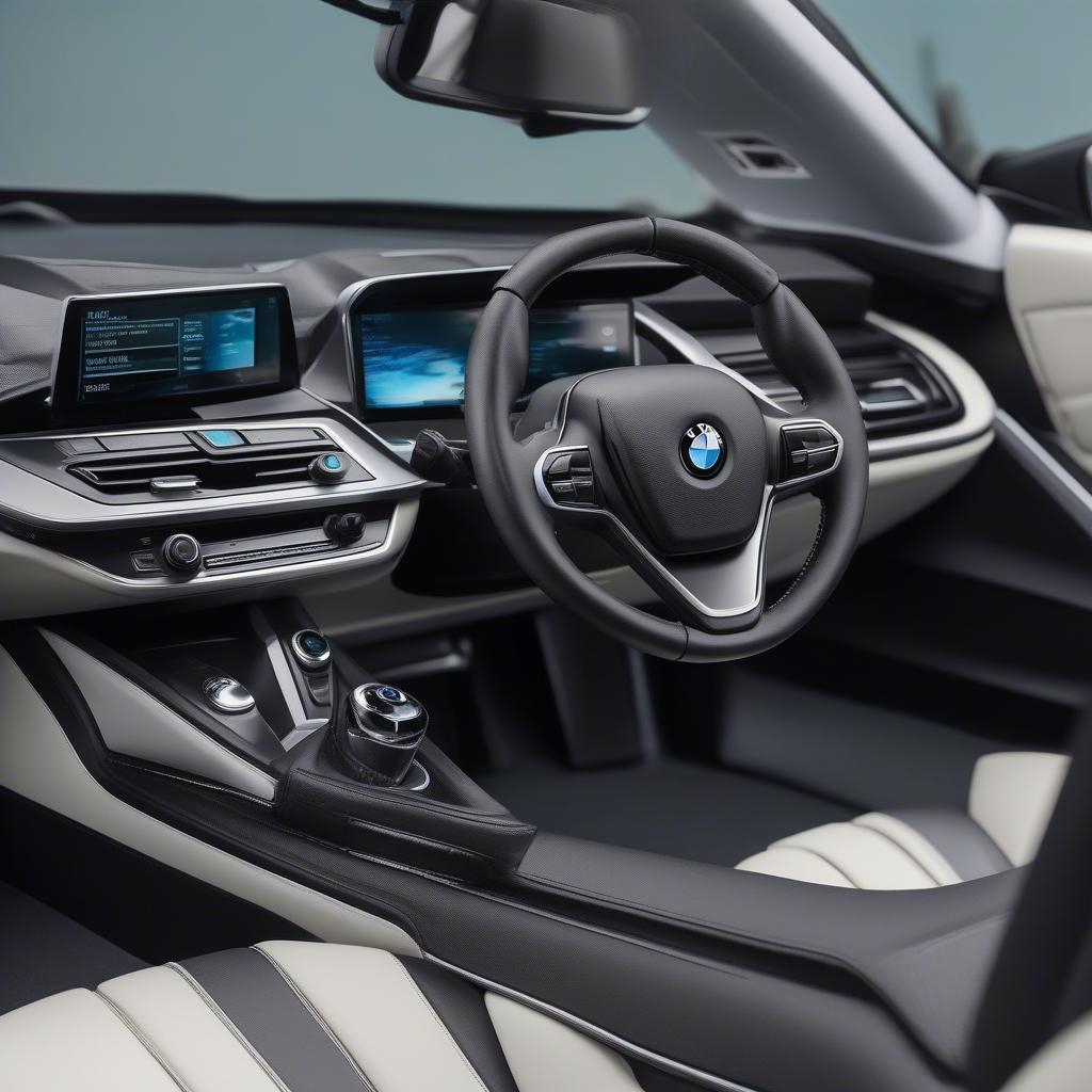 Mô hình BMW i8 độ chi tiết cao