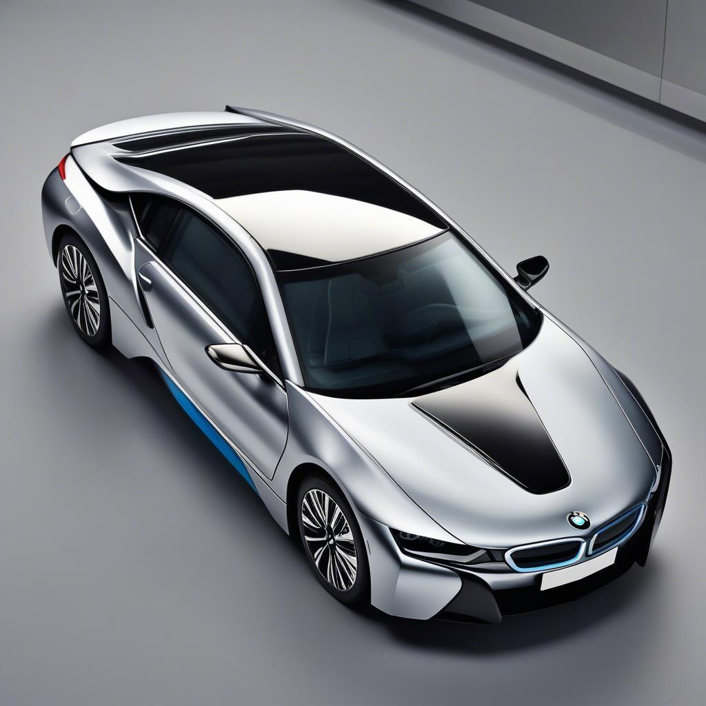 Mô hình BMW i8 kiểu dáng hiện đại