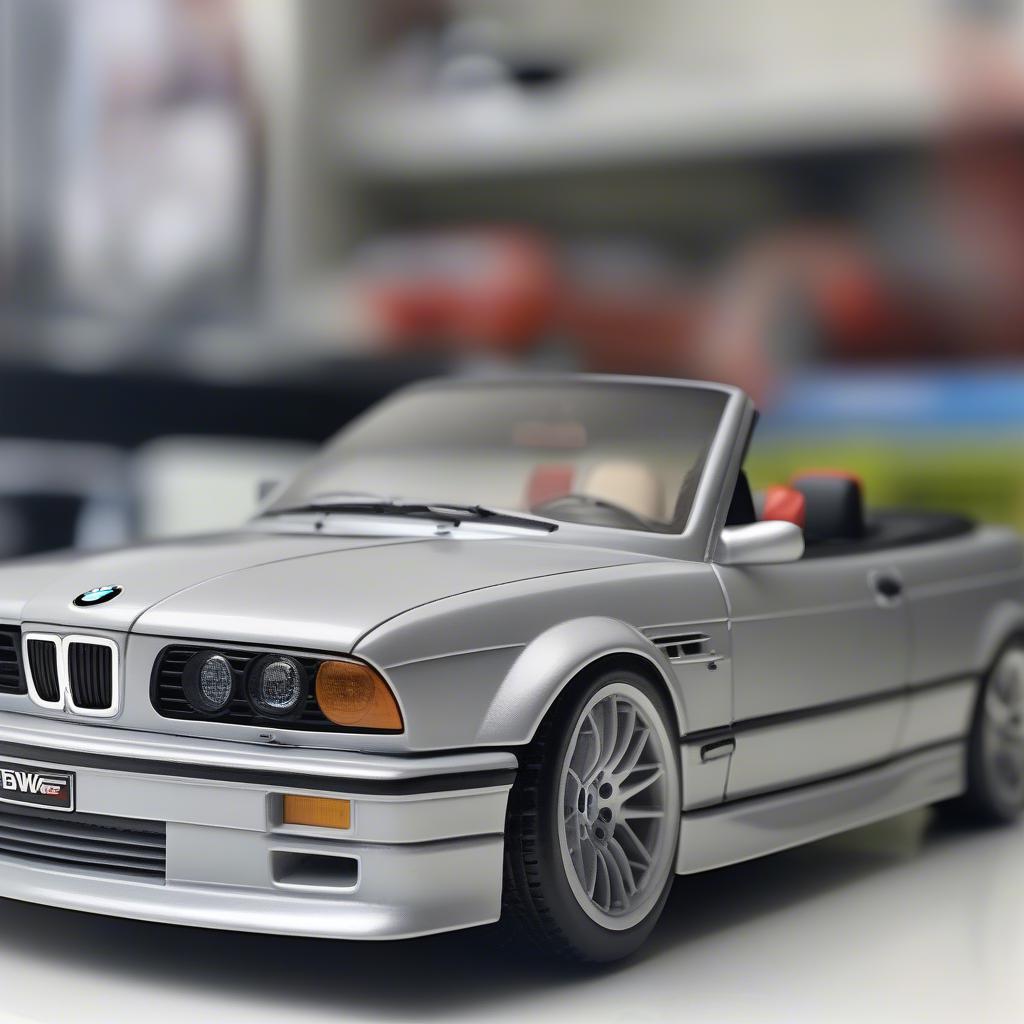 Mô hình BMW M3 Convertible Kyosho 1/18 chính hãng, tỉ lệ 1:18, màu sắc bắt mắt, chi tiết tinh xảo.