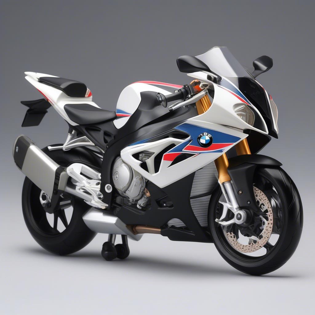 Mô hình BMW S1000RR 1/18 tổng quan