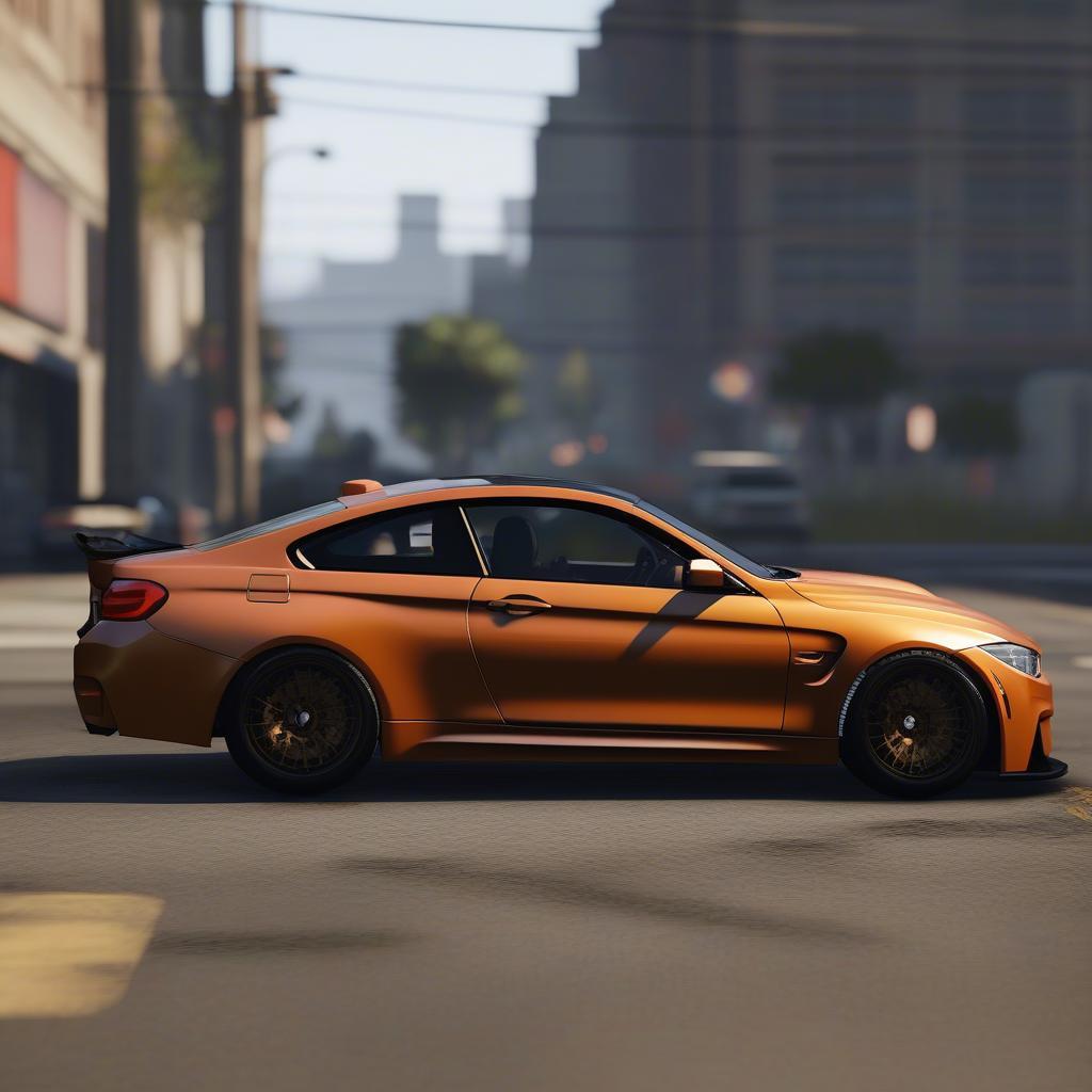 BMW M4 GTS Modded in GTA 5