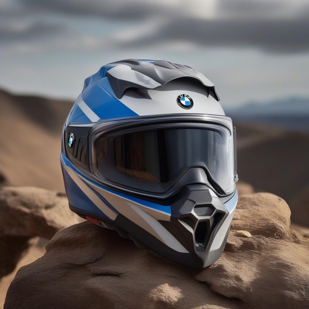 Mũ bảo hiểm BMW GS Trophy Helmet: Thiết kế an toàn