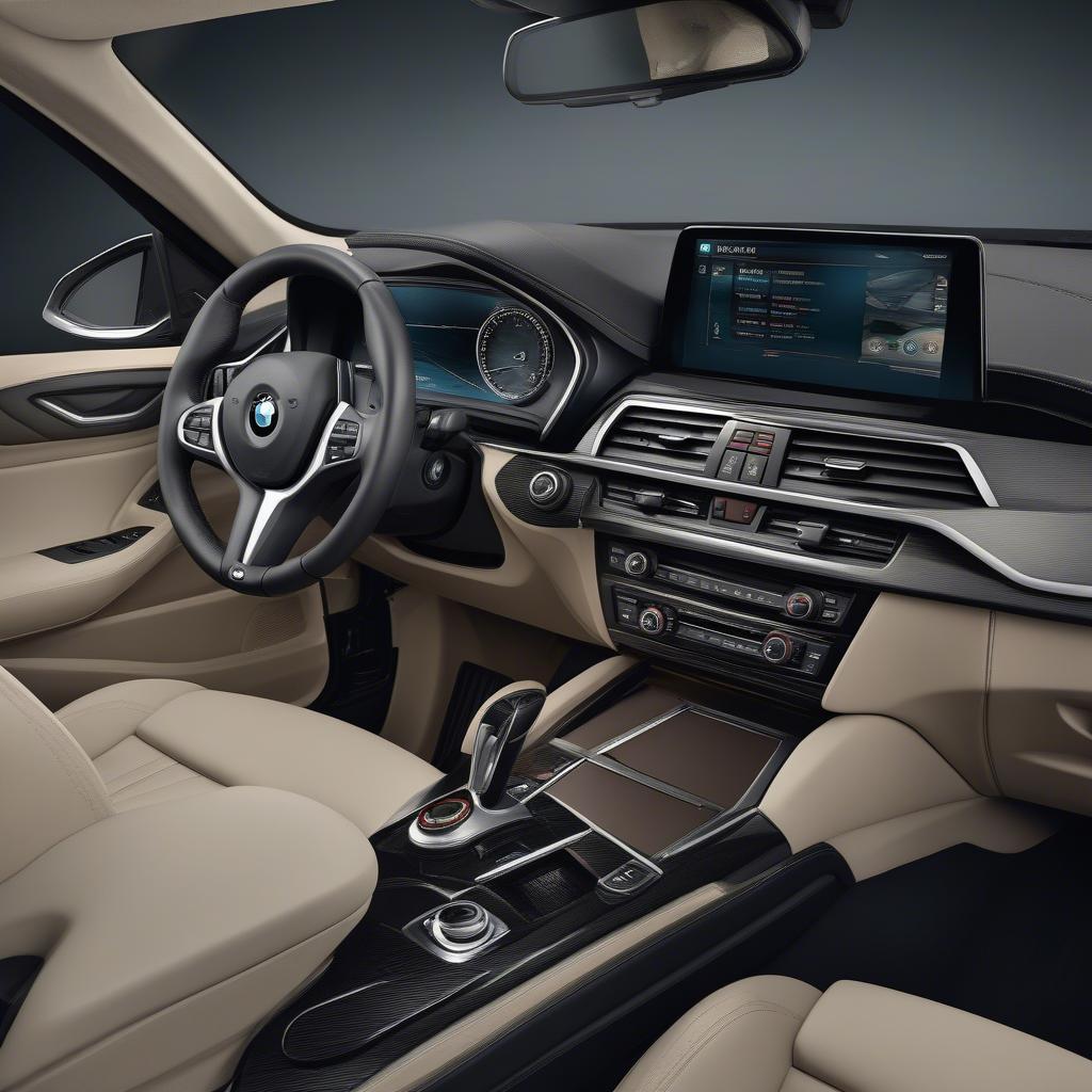 BMW X6 Nội Thất