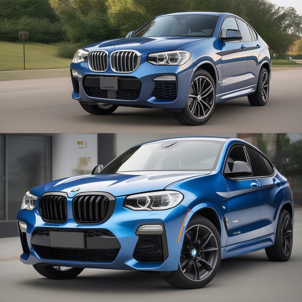 Nâng cấp BMW X4 Grill