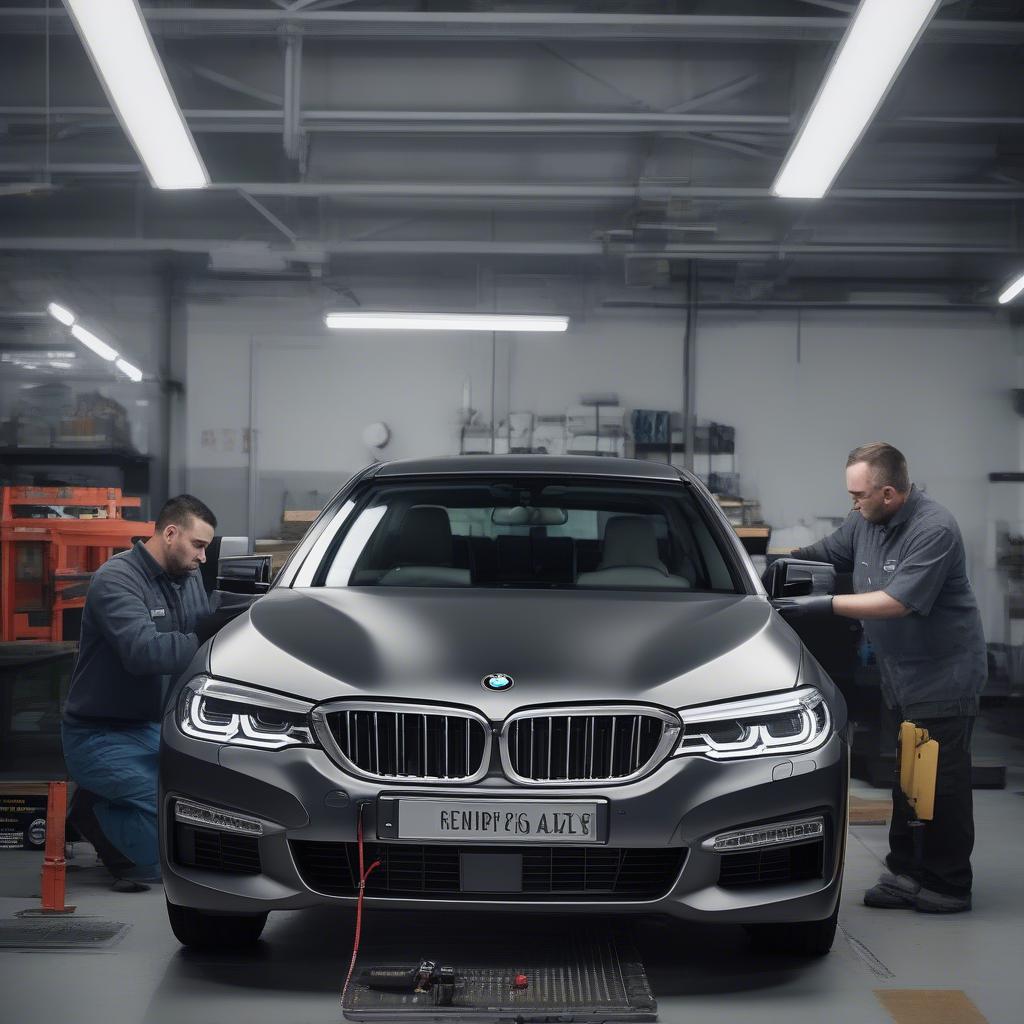 Nâng cấp đèn LED cho BMW 5 Series